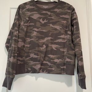 Athleta Farallon Camo Sweatshirt